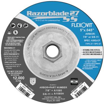 A1721 FlexOVit Depressed Center Cutoff Wheel | Rettigs.com