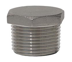 Industrial Hex Head Plug 150# ISO 49 Pattern Type 304 Stainless Steel Pipe Fittings