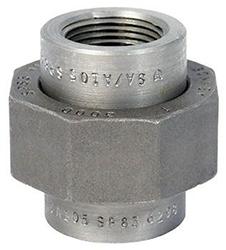 USA Manufactured Class 3000 Black Threaded Forged Steel Union