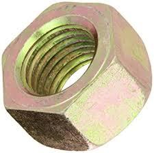 5/16"-24  Machined Grade 8 Hex Nut Cr6 Plate