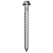Tap King Heavy Duty Concrete Anchor Screw with Clear Cr3 Zinc Plating