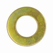 Industrial SAE Flat Washer Yellow Zinc Cr6 Plated