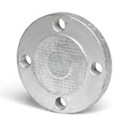Class 150 ASTM A105 / ASME SA-105 ASME B16.5 Hot Dipped Galvanized Forged Carbon Steel Blind Flange, Raised-Face Flange