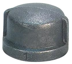 Globally Manufactured 150# FNPT Malleable Black Iron Pipe Cap