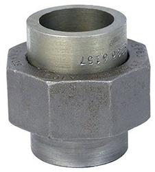USA Manufactured Class 3000 Black Socket Weld Forged Steel Union
