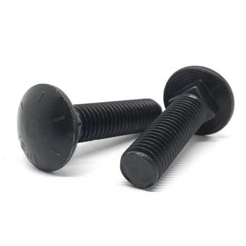 3/8"-16x3/4" Grade 8 Carriage Bolt with Plain Finish