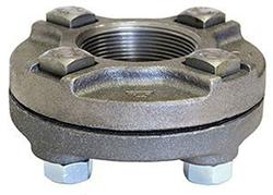 USA Manufactured FNPT Black Cast Iron Flange Pipe Union