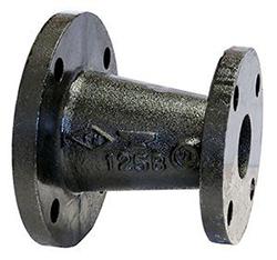 USA Manufactured Black Cast Iron Pipe Flange Concentric Reducer