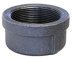 USA Manufactured FP Malleable Black Iron Pipe Cap
