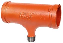Gruvlok Figure 7064 Grooved Reducing Threaded TEE