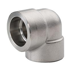 Industrial 90° Elbow 3000# Socket Weld Type 304L Stainless Steel Pipe Fittings