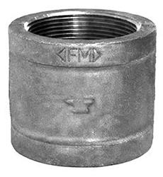 USA Manufactured FPxFP Malleable Galvanized Iron Pipe Coupling