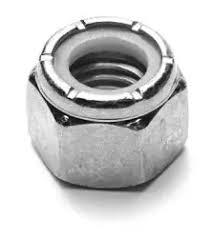 Nyloc Nut Clear Zinc Cr3 Plating