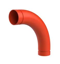 Gruvlok Figure 7050LR Grooved Long Radius 90° Elbow