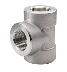 Industrial TEE 3000# Pipe Thread Type 304L Stainless Steel Pipe Fittings