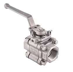 Sharpe Series HP89 Stainless Steel 3-Piece Full Port 3000# Ball Valve