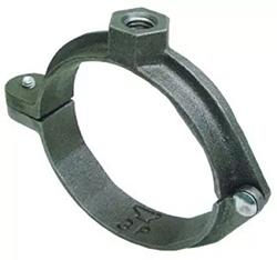 Figure 138R Malleable Iron Plain Finish Extension Split Pipe Clamp