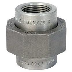 USA Manufactured Class 6000 Black Threaded Forged Steel Union
