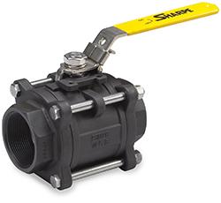 Sharpe Series 5303 Carbon Steel 3-Piece Full Port Ball Valve
