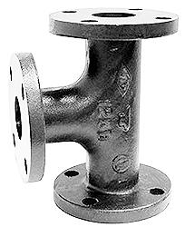 USA Manufactured Galvanized Cast Iron Pipe Flange TEE
