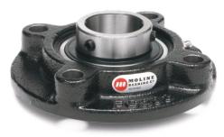 Moline Bearing Co Normal Duty Piloted Flange Bearing
