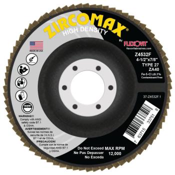 Z4532F FlexOvit Coated Abrasives Flap Disc