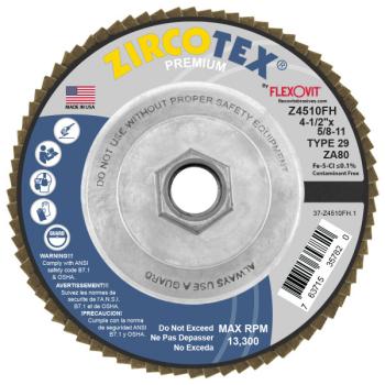 Z4510FH FlexOvit Coated Abrasives Flap Disc