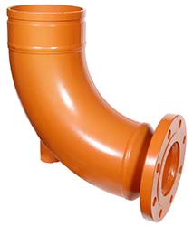 Gruvlok Figure 7050RF Grooved with Base Support 90° Elbow