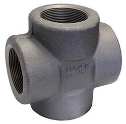 USA Manufactured Class 3000 Black Threaded Forged Steel Cross