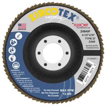Z4540F FlexOvit Coated Abrasives Flap Disc
