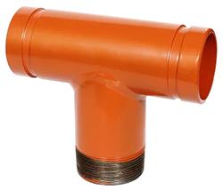 Gruvlok Figure 7063 Grooved Threaded TEE