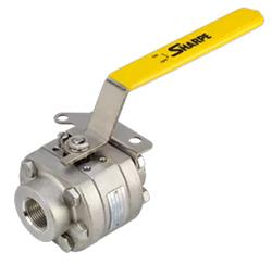 Sharpe Series 60 Stainless Steel 3-Piece Standard Port 2500# Ball Valve