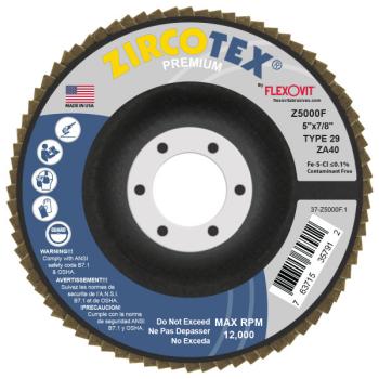 Z5000F FlexOvit Coated Abrasives Flap Disc