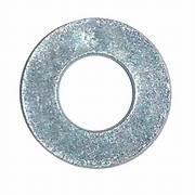 Clear Zinc Cr3 Plated Industrial SAE Flat Washer
