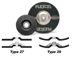 FlexOvit Semi-Flexible Grind & Finish Wheel