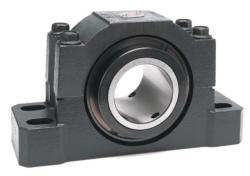 Moline Bearing Co Split E1000 Non-Expansion 4-Bolt Pillow Block Bearing