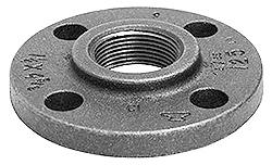 USA Manufactured FNPT Galvanized Cast Iron Pipe Threaded Companion 125# Flange