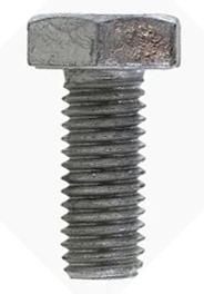 1"-8x2" A325 Type 1 Heavy Hex Structural Bolt HDG