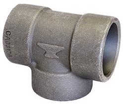 USA Manufactured Class 3000 Black Socket Weld Forged Steel TEE