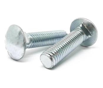 3/4"-10x6" Grade 5 Carriage Bolt with Clear Cr3 Zinc