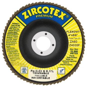 Z4035F FlexOvit Coated Abrasives Flap Disc