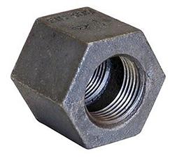 USA Manufactured FNPT Black Cast Iron Flange Pipe Hex Coupling