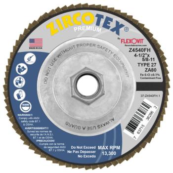 Z4540FH FlexOvit Coated Abrasives Flap Disc