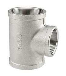 Industrial Heat Treated Reducing TEE 150# Type 316 Stainless Steel Pipe Fittings