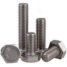 Metric Sizes DIN 933 A2 Stainless Steel Hex Head Cap Screw