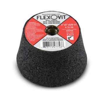 N4250 FlexOvit Bonded Abrasive Resin Cupstones