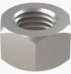 Fractional Sizes Stainless Steel 316 Heavy Duty Hex Nut