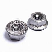 18-8 Stainless Steel Flange Serrated Locknut