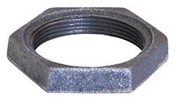 USA Manufactured Malleable Black Iron Pipe Hex Locknut