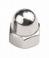 5/8"-11 304 Stainless Steel Domed Acorn Nut